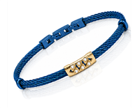 Armband H2on Herr Frammento in Stahl und Gold Diamante HOFR06-3K18